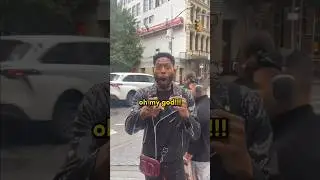 I was walking through the streets of NYC and heard someone say……. “What do you doing for a living?”