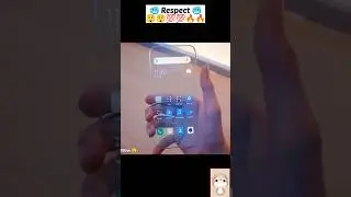 Respect Transparent Phone 🥶🤯📱 #shorts