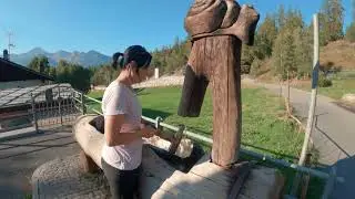 Passeggiata dal centro di Pila a Ozein