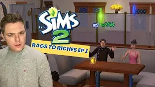 Meet the poorest man in Pleasantview! - The Sims 2 - Rags to Riches (Part 1)