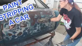 How To Strip Paint Off A Car - 1967 Pontiac GTO