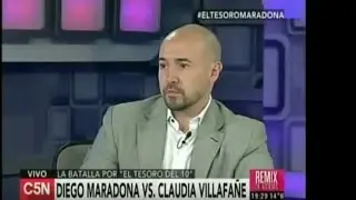 Panel C5N Batalla por el tesoro Maradona Parte 1 -  25-7-15