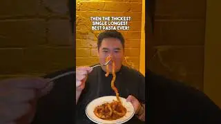 Thickest single longest al dente firm pasta ever! Love! #attenzione in #redfern #placesinsydney