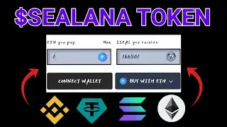 New Solana Degen - Sealana Token | How To Earn $Sealana Token on Your Wallet