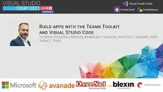 Build apps with the Teams Toolkit and Visual Studio Code - Federico Porceddu
