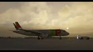 Flight Montage Porto to Lisbon - Flight Simulator 2020 A320N Flybywire
