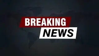 Green Screen Breaking News, Breaking News Template, Breaking News Intro