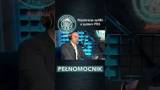 Rejestracja spółki a system PRS | Więcej na Spotify oraz YouTube Prawnik Buduje