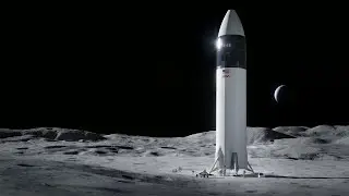 KSP: Recreating The SpaceX Starship Moon Lander!