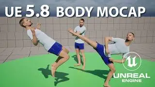 UE 5.8 - Full Body Motion Capture (Markerless, Free) - Tutorial