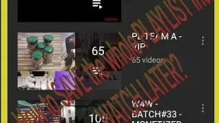 How to save the whole PLAYLIST into WATCH LATER?