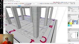 Saturday Sketchup Modeling on Motel 6 WiFi...  #Sketchup