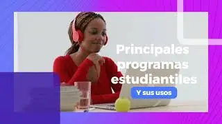 VIDEO 4 PRINCIPALES PROGRAMAS DE COMPUTADOR