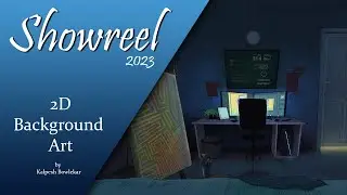 2D Background art Show reel 2023