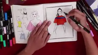 My Fashion Sketchpad Exercises by Pete Rich