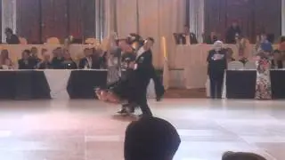 Virginia Open Championship 2014 Professional Ballroom Manuel and Anastasia dance vienes waltz