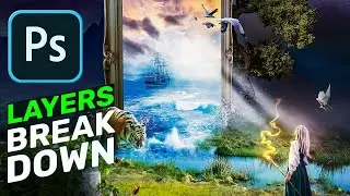 Time Travel Frame - Fantasy Photoshop Manipulation