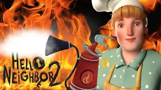 Trolling Gerda in her bakery | Hello Neighbor 2 Beta 