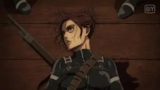Sasha Braus Death | Attack on Titan Season 4 Episode 8