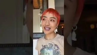 Troye Sivan asking Brianne Tju a question on MTV’s Instagram story