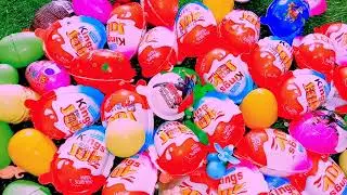 100 Colored Glitter Kindar Surprise Eggs Toy Opening A Lot Of Asmar