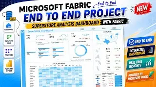 End-to-End Microsoft Fabric Project | Sales Dashboard with Power BI