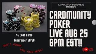 ALL IN!! Poker In the Cardmunity!!