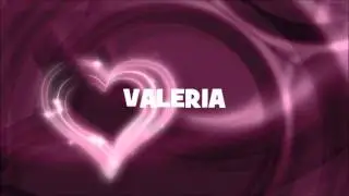 ¡FELIZ CUMPLEAÑOS VALERIA!