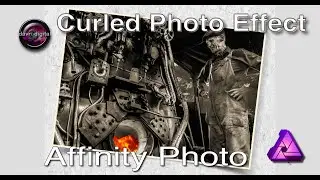 Curled Photo Effect Affinity Photo