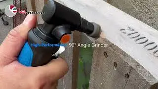 1/4" Mini Air Angle Grinder: 20,000 RPM Precision for Tight Spaces |  #review  #lematec #tools