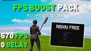 *NEW* Free Fortnite FPS Boost Pack 🔧 (Boost Fps, Lower Delay & Lower Ping)