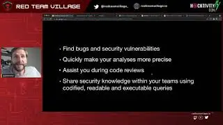 CodeQL as an Audit Oracle (workshop) by Alvaro Muñoz during HacktivityCon 2021