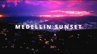DJI Mini 4 Medellin Incredible Sunset