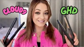Ghd VS Cloud9: 10 Year Old Straighteners! Which one performs best?
