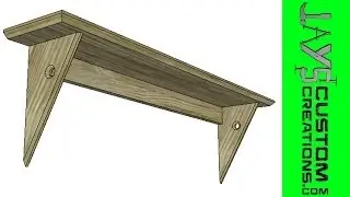 SketchUp - Curtain Rod Shelf - 105