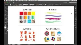 Como funcionam os Painéis de Amostras no Illustrator?