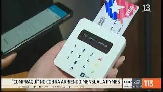 Compraqui: Máquina para Recibir Pagos con Tarjetas