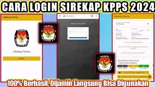 Cara Login Sirekap Kpps 2024 || Cara Masuk Sirekap Pemilu 2024