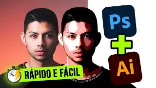 como VETORIZAR UMA FOTO com Photoshop e Illustrator