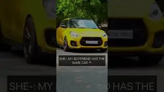 WHEN SHE SAID, MY BOYFRIEND HAS THE SAME CAR 🫣😂. #car #automotive #carlover #Youtube #Shorts