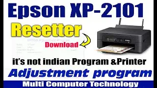 Epson XP-2100, XP-2101, XP-2105, EW-052A  program Ver 1.0.0 Resetter
