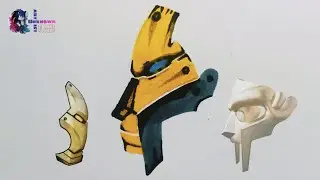 Fusion Drawing: I Draw Iron Man + Dr Doom Helmet Combined Drawing #drawing #fypシ゚viral
