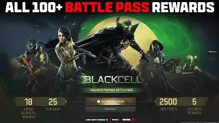 FULL MW2 Season 6 Battle Pass Overview! All 100+ Tiers, FREE Rewards & NEW Blackcell Sector!