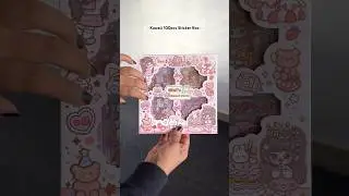 Cutest Kawaii Sticker100 Pcs  Box Set 🌷🎀✨
