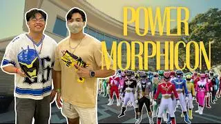 i went to the BIGGEST Power Rangers convention in the world! (Power Morphicon 2026 Day 1 Vlog)