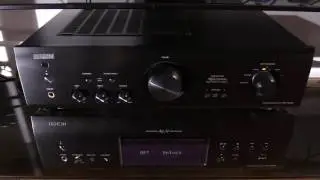Denon PMA-720AE Amplifier + Denon DCD-1520AE CD player