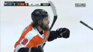 Scott Laughton OT Goal 2020 Stanley Cup Playoffs ECSF Game 5