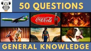 General Knowledge Quiz Trivia #170 | Eva Air, Diet Cola, Monster Typhon, Kangaroo, Working Dog