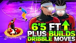 NBA 2K23 BEST DRIBBLE MOVES & SIGS FOR 6'5 Ft & TALLER BUILD (65 Ft - 6'10 Ft)
