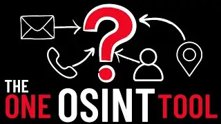 ONE OSINT Tool for EVERYTHING!